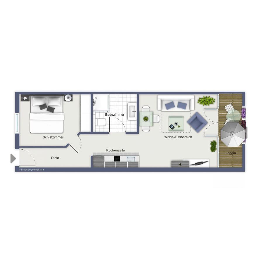 Meeresblick Wohnung 310 Kuhlungsborn Bagian luar foto